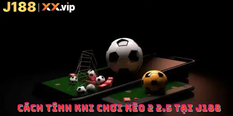 Cách tính khi chơi kèo 2 2.5 tại J188